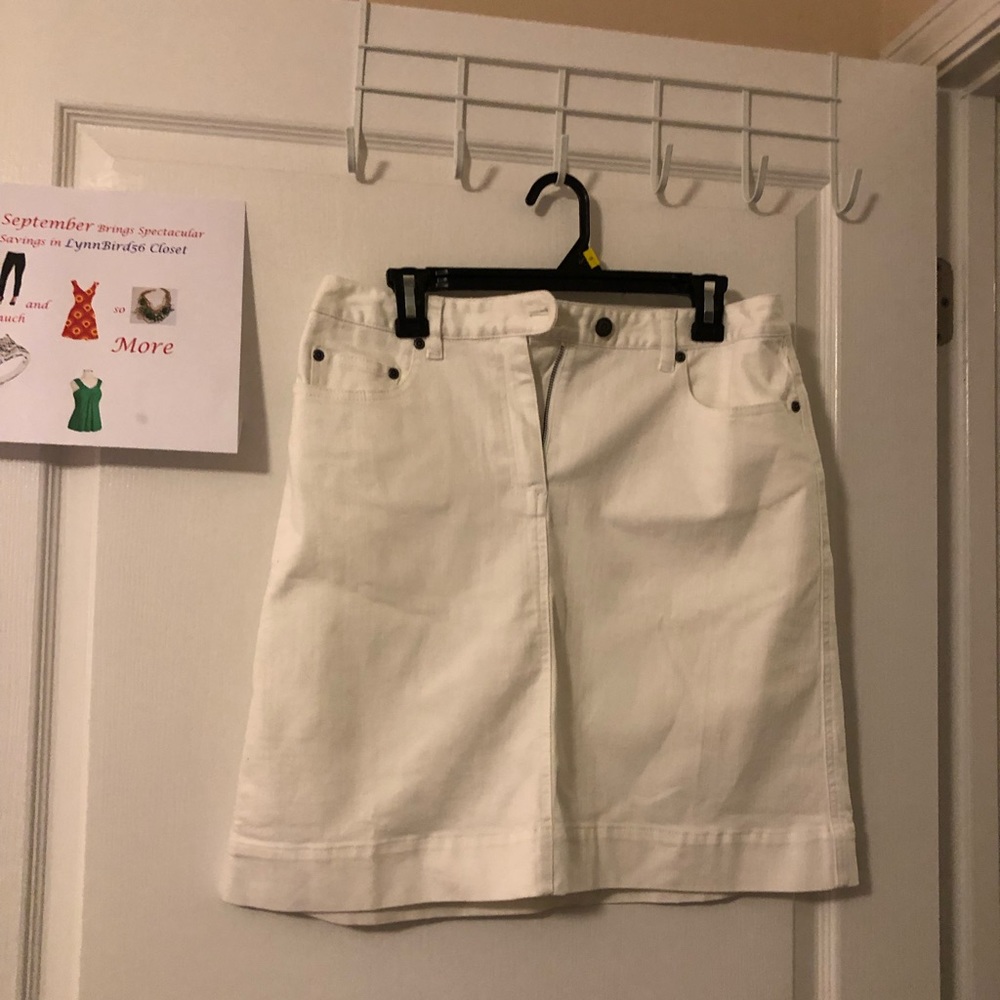 Talbot White Skirt New 2020